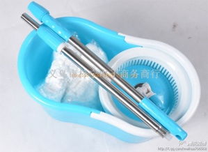 批發(fā)廠家直銷新款雙驅(qū)動(dòng)旋轉(zhuǎn)手壓拖把——好神拖，日用品百貨新選擇